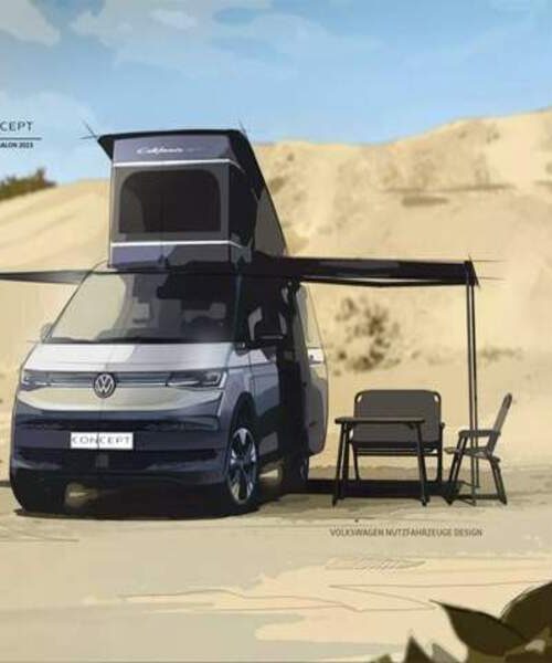 Volkswagen показав майбутній кемпер California з гібридним приводом