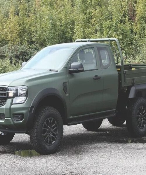 Шість коліс і електромотор: представлено найнестандартніший пікап Ford