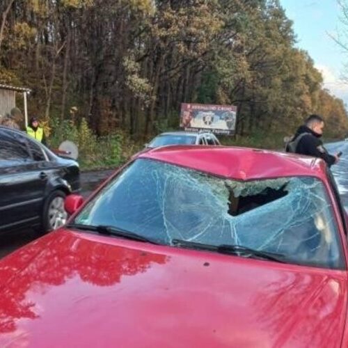 На Закарпатті водій збив прикордонника на блокпосту