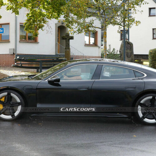 Вигляд оновленого Porsche Taycan показали до офіційної премʼєри