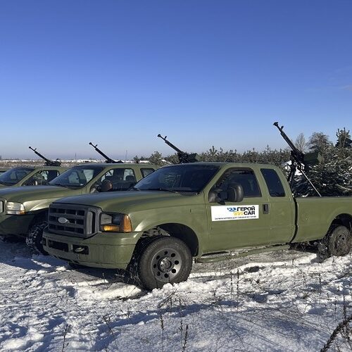 Міноборони планує купити понад 1000 пікапів для ЗСУ