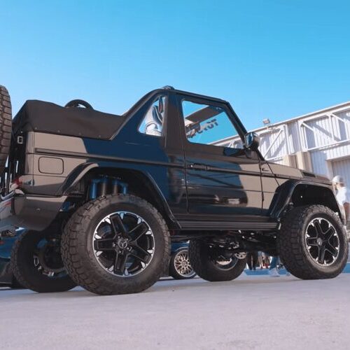 Кабріолет Mercedes-Benz G-Class перетворили на електромобіль