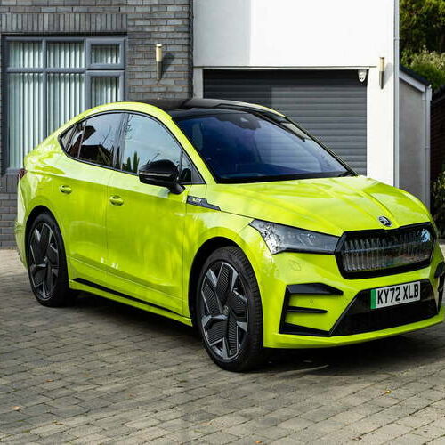 Skoda оновила свій потужний кросовер Enyaq vRS
