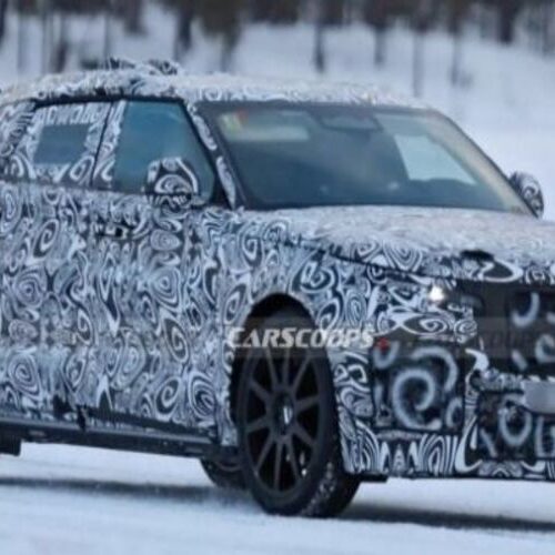 У Швеції сфотографували електромобіль Range Rover