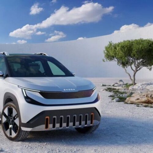 Представлено доступний електрокросовер Skoda Epiq