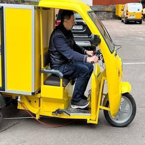 «Укрпошта» почала тестування нового транспорту для листонош