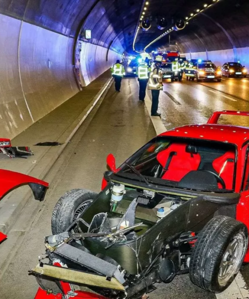 У Німеччині розбили рідкісний суперкар Ferrari за 3,2 млн доларів