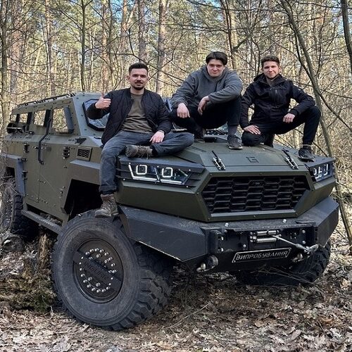 Студенти КПІ створили бронеавтомобіль