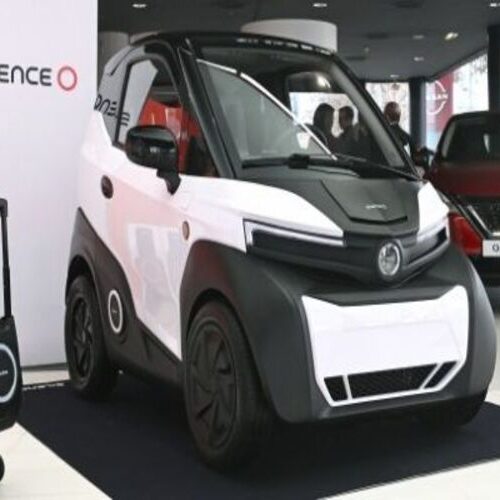 У Парижі презентували мініатюрний електромобіль Silence S04 Nanocar