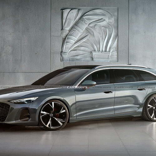 Audi тестує автомобіль Audi A7 Avant 2026 модельного року