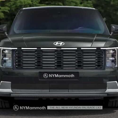 У новому Hyundai Palisade буде симетрична передня панель