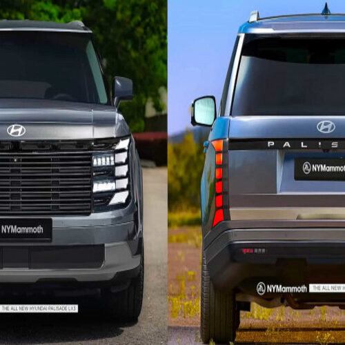 Новий кросовер Hyundai Palisade показали на зображеннях без камуфляжу