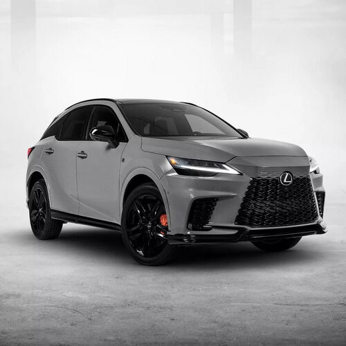 Lexus RX500h отримав лімітований пакет Black Line