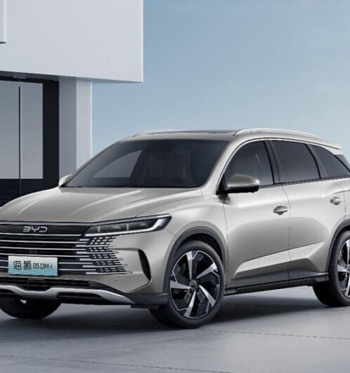 BYD показав перші фото нового гібридного кросовера