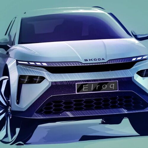 Škoda Elroq: з’явились перші ескізи екстер’єру абсолютно нового компактного SUV
