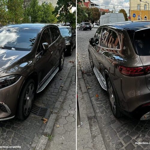 В Україну привезли розкішний електрокросовер Maybach (фото)