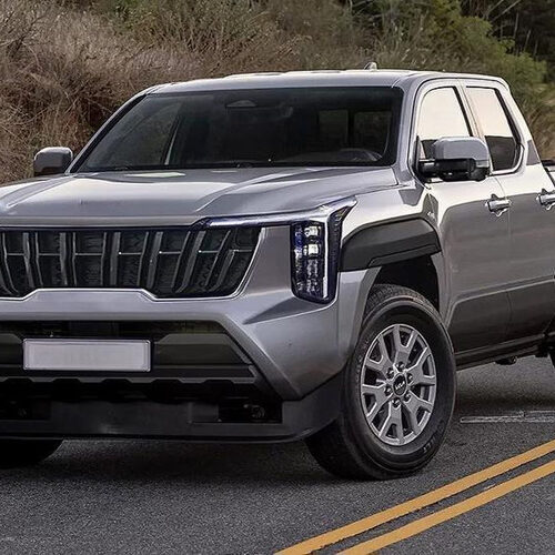Kia показала на фото свій перший рамний пікап