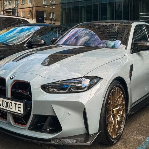 У Києві з’явився новітній автомобіль BMW M3 CS за 5 мільйонів гривень (фото)