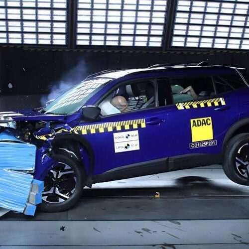 Peugeot 2008 провалив краш-тест NCAP