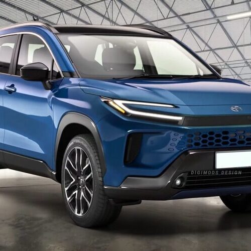 Опублікований перший рендер абсолютно нової Corolla Cross