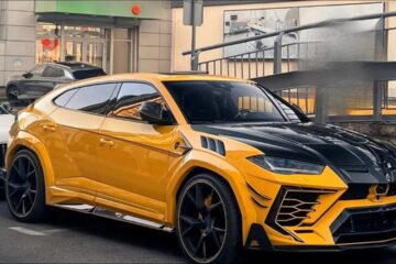 У Києві засвітився незвичайний дорогий кросовер – лімітований Lamborghini