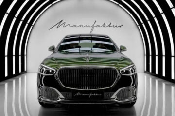 Mercedes показав Maybach із золотим оздобленням (фото)