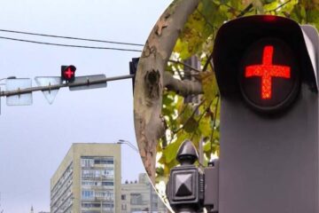 У Києві тестують новий тип світлофора