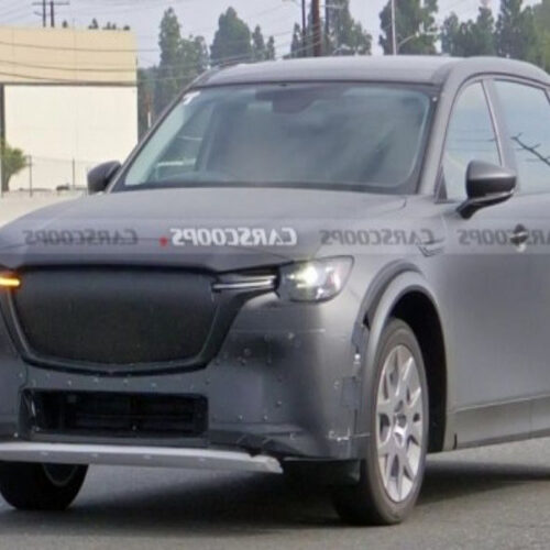 Новий електрокар Mazda помітили на тестах