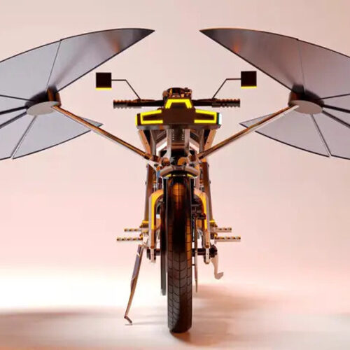 Архітектори створили мотоцикл, що може самостійно заряджатися від сонця