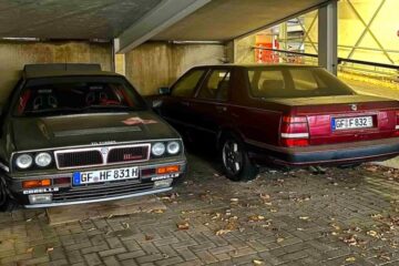 У Німеччині на парковці знайшли покинуті Lancia з 80-х років (Фото)
