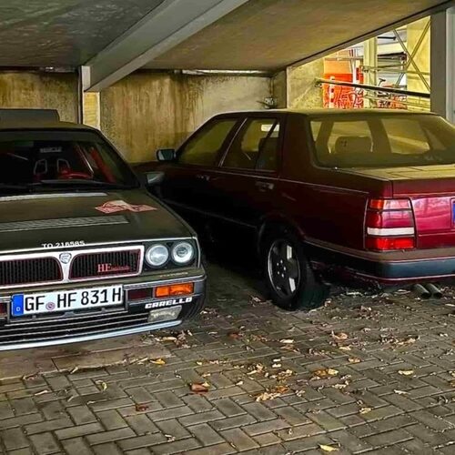 У Німеччині на парковці знайшли покинуті Lancia з 80-х років (Фото)