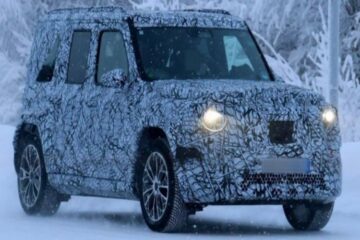 Новий Mercedes-Benz G-Wagen помітили на тестах