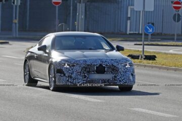 Оновлений Mercedes-Benz CLE вперше помітили на тестах