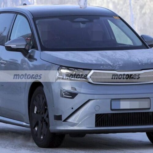 Skoda PEAQ помітили на зимових тестах у Швеції