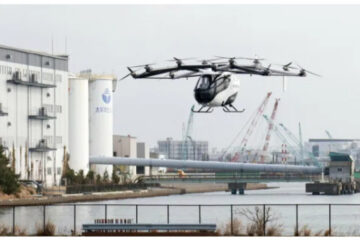 В Японії провели успішне випробування літаючого автомобіля