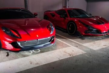 У Києві помітили два рідкісні Ferrari вартістю понад $500 000