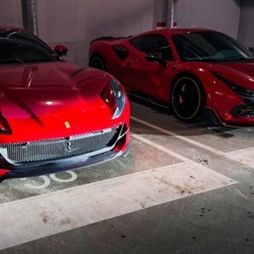 У Києві помітили два рідкісні Ferrari вартістю понад $500 000