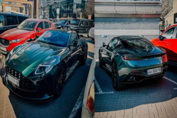 Aston Martin за 200 000 євро помітили на вулицях Києва