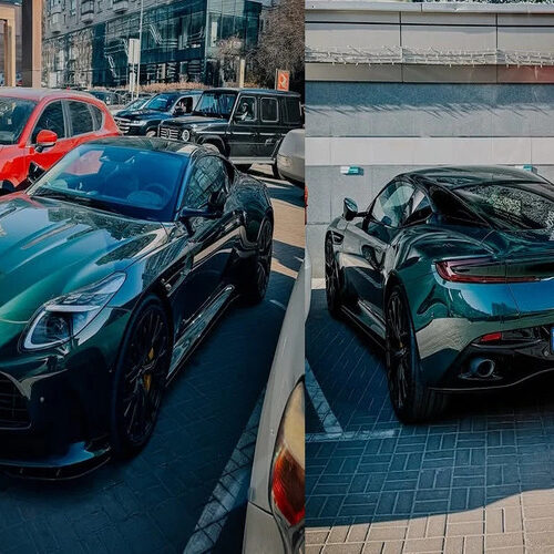 Aston Martin за 200 000 євро помітили на вулицях Києва