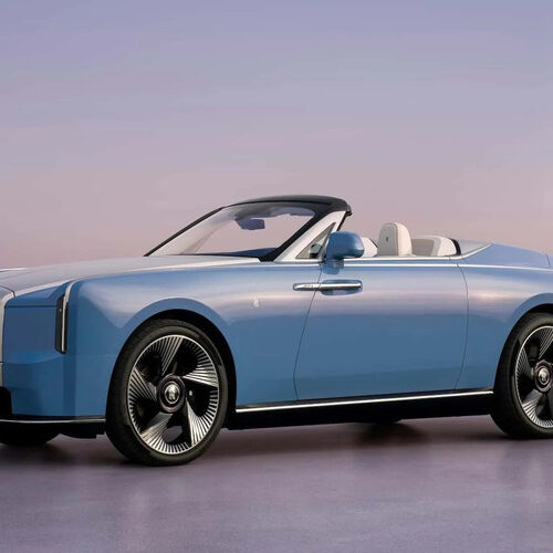 Rolls-Royce представив новий електромобіль – кабріолет Project Nightingale