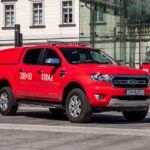 Пожежний автомобіль Ford L9000, що прибув в Україну