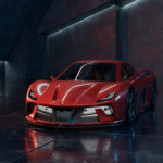 Електричний автомобіль Ferrari Luce, вид збоку