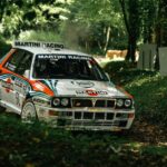 Новий кросовер Lancia Gamma під час дорожніх випробувань