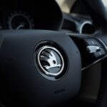 Ескіз інтер'єру нового електричного кросовера Skoda Peaq