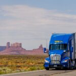 Електромобіль Tesla Semi під час літньої спеки
