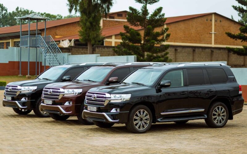 Виробнича лінія Toyota з моделлю Toyota RAV4