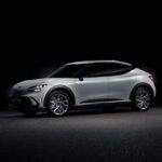 Genesis GV60 Magma електрокросовер на дорозі