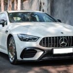 Mercedes-AMG GT, що згорів під час тестів в Іспанії
