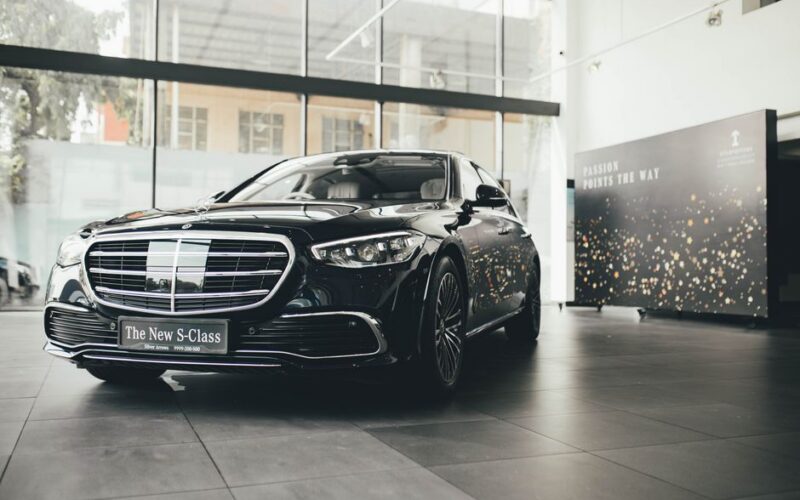 Виробництво Mercedes-Benz CLA L на заводі в Китаї