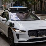 Роботаксі Baidu під час випробувань у Лондоні
